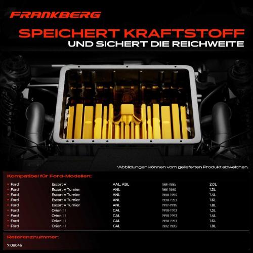 1x Kraftstofftank Kraftstoffbehälter für Ford Escort V Orion 3 1.3L-2.0L Bild 1x Kraftstofftank Kraftstoffbehälter für Ford Escort V Orion 3 1.3L-2.0L