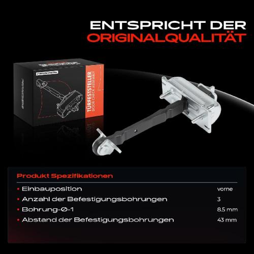 1x Türfeststeller Türfangband Türstopper Vorne für Renault Clio 2 BB CB Thalia LB Bild 1x Türfeststeller Türfangband Türstopper Vorne für Renault Clio 2 BB CB Thalia LB