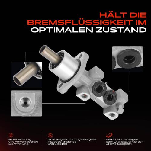1x Hauptbremszylinder Bremszylinder für VW California T4 Transporter IV 2.4L 2.5L Bild 1x Hauptbremszylinder Bremszylinder für VW California T4 Transporter IV 2.4L 2.5L