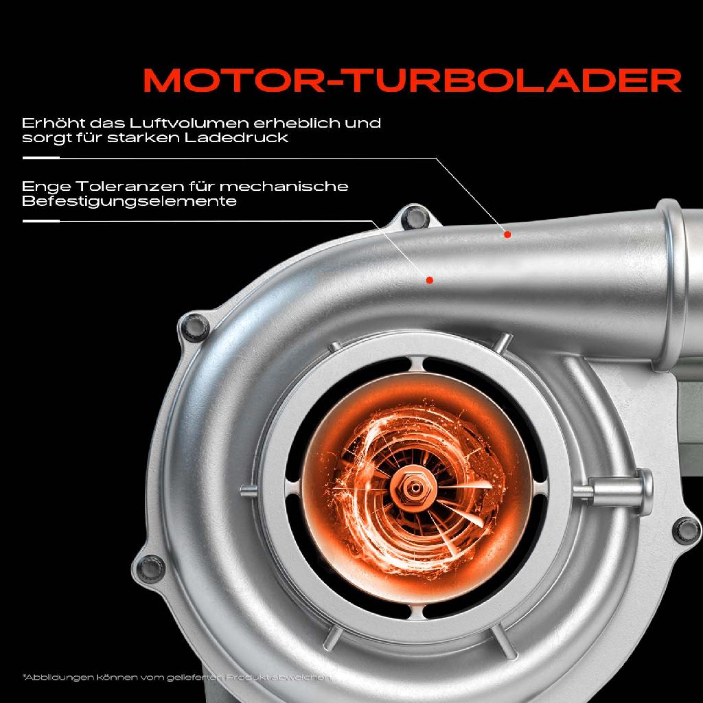 1x Abgasturbolader für Alfa Romeo Mito Chevrolet Aveo Schrägheck Stufenheck Fiat Doblo Cargo MPV