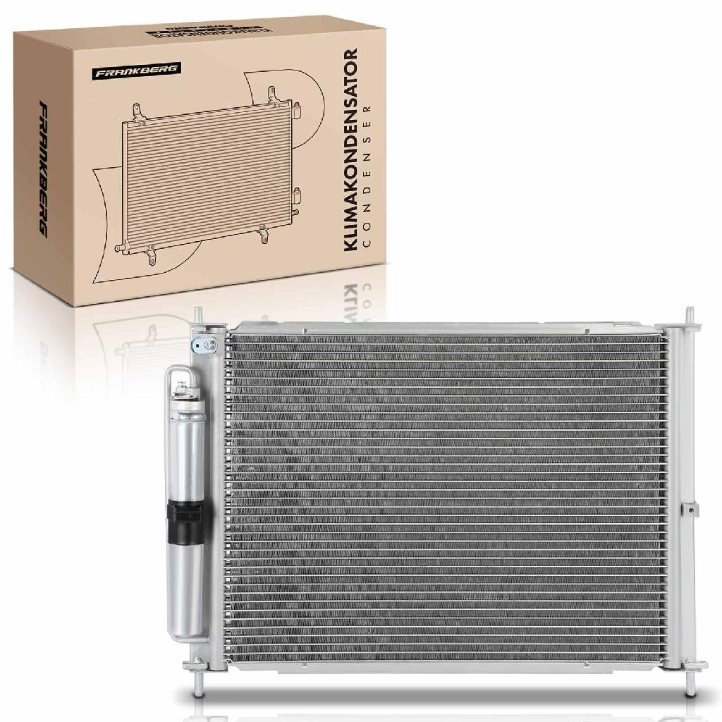 Frankberg 1x Kondensator Klimaanlage für Nissan Micra III K12 1.5L 2003-2010