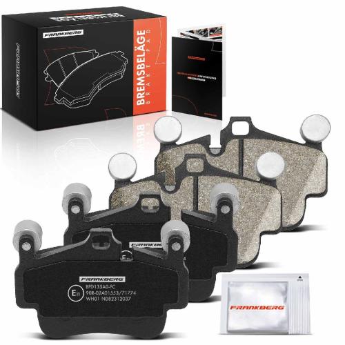4x Bremsbeläge Vorderachse für Porsche 911 Cabriolet Targa Boxster Spyder Cayman 2004-2012 Bild 4x Bremsbeläge Vorderachse für Porsche 911 Cabriolet Targa Boxster Spyder Cayman 2004-2012