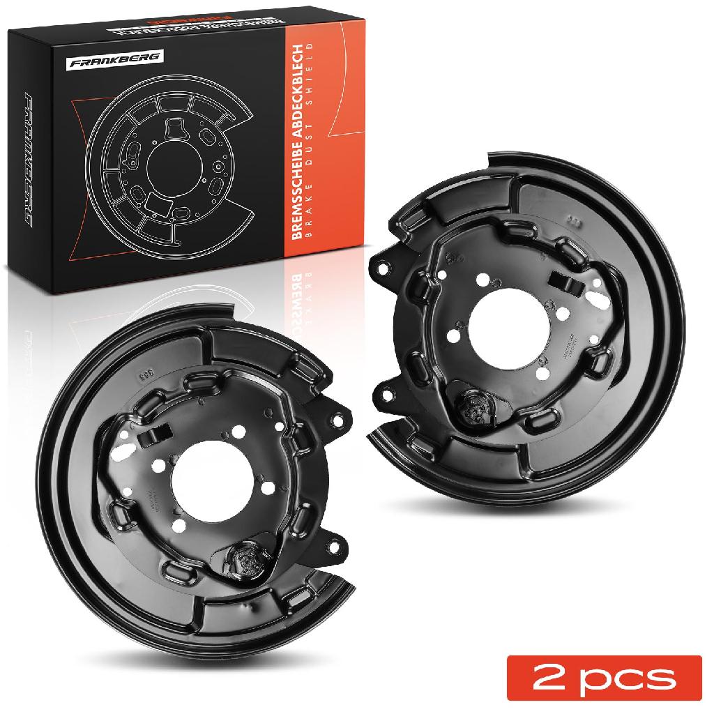 2x Ankerblech Bremsscheibe Hinterachse Beidseitig für Toyota Yaris P1 Yaris Verso P2 1999-2003