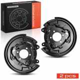 2x Ankerblech Bremsscheibe Hinterachse Beidseitig für Toyota Yaris P1 Yaris Verso P2 1999-2003