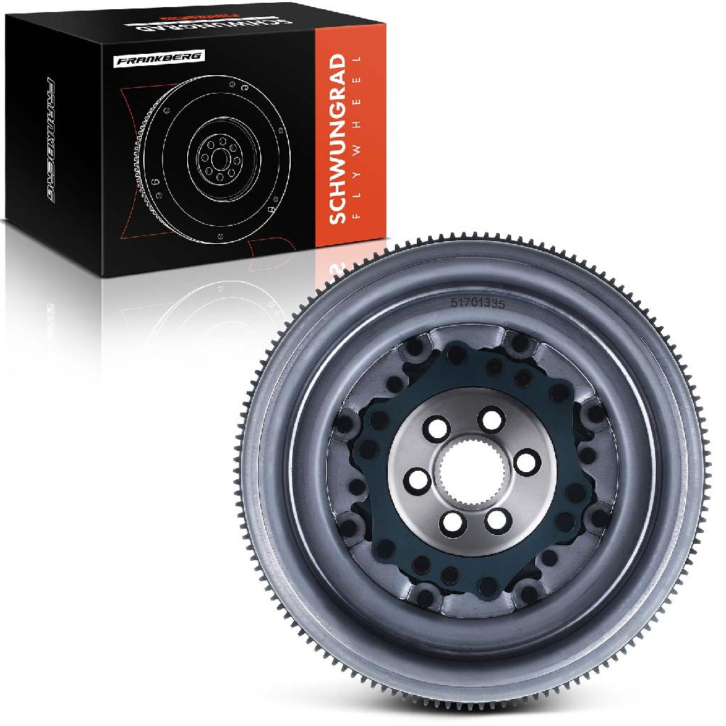 Frankberg 1x Schwungrad Zweimassenschwungrad für VW Golf V VI Passat 3C Audi A3 8P Seat Altea