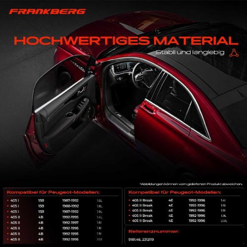 1x Türfeststeller Türfangband Türstopper Vorne für Peugeot 205 I II 309 I II 405 I Break Bild 1x Türfeststeller Türfangband Türstopper Vorne für Peugeot 205 I II 309 I II 405 I Break