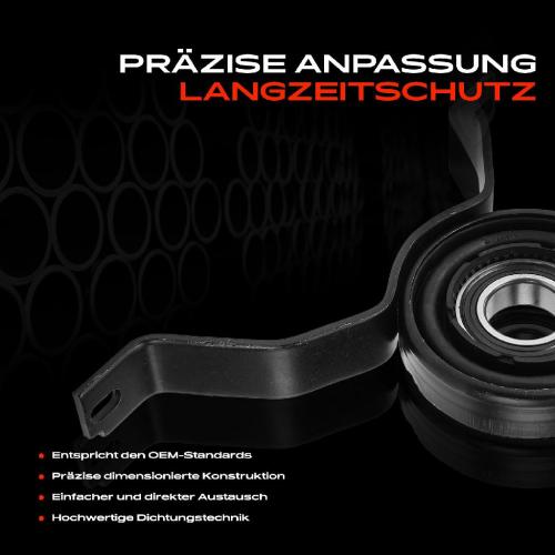 1x Lagerung Gelenkwelle Kardanwellenlager für Audi A6 Avant 4B5 4B6 4B2 4B4 Bild 1x Lagerung Gelenkwelle Kardanwellenlager für Audi A6 Avant 4B5 4B6 4B2 4B4