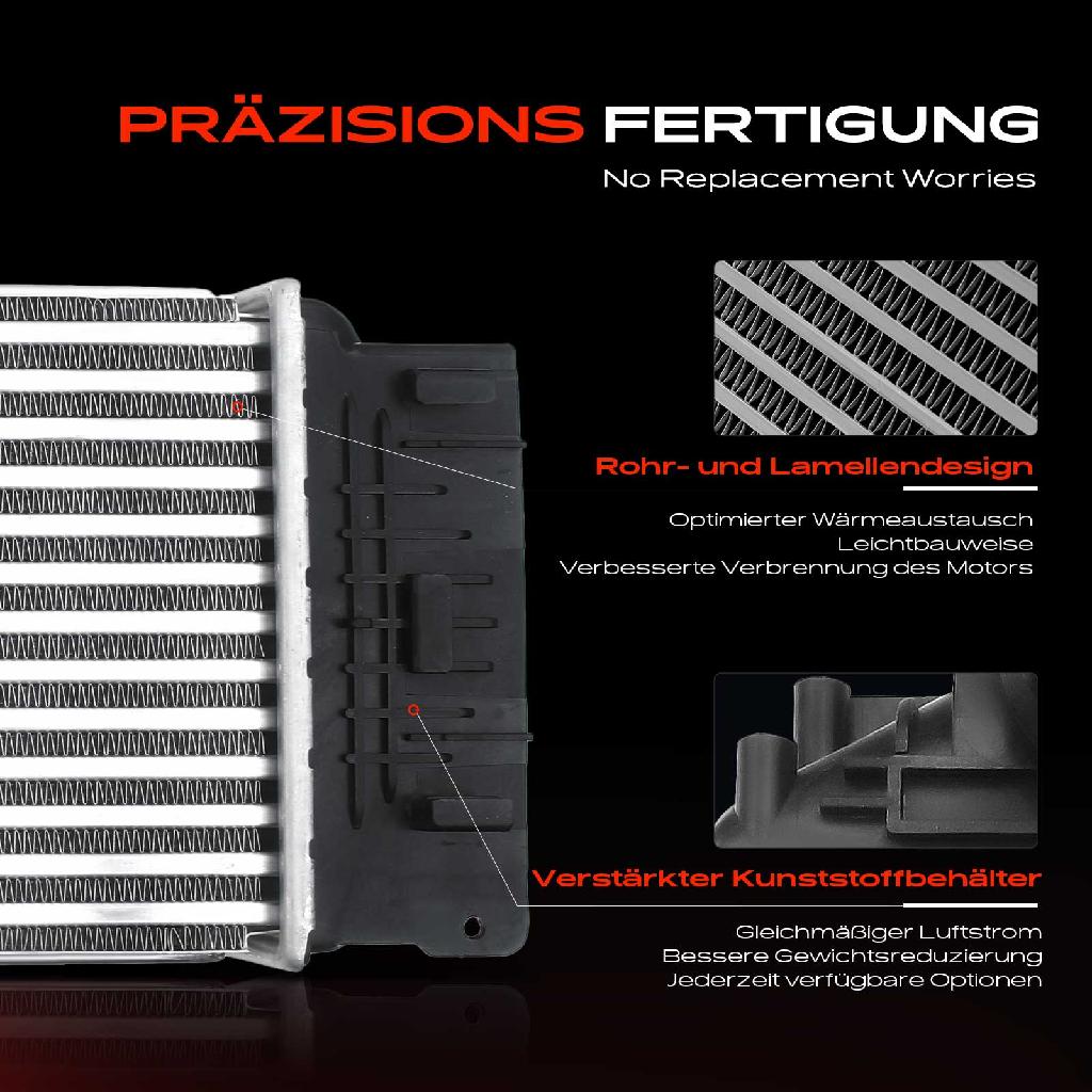 1x Ladeluftkühler Turbokühler für VW Crafter 30-35 Mercedes Sprinter B906 B907