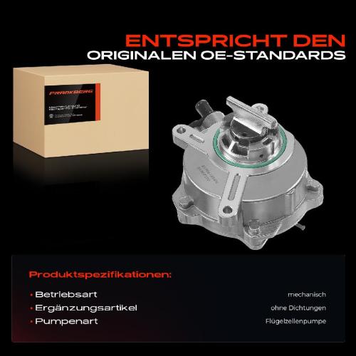 1x Unterdruckpumpe Bremsanlage Vakuumpumpe für BMW 5er E60 E61 6er E63 E64 7er E65 E66 E67 X5 Bild 1x Unterdruckpumpe Bremsanlage Vakuumpumpe für BMW 5er E60 E61 6er E63 E64 7er E65 E66 E67 X5