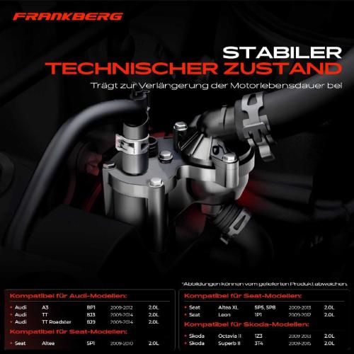 1x Thermostat Kühlmittel für VW Golf 6 Passat Jetta Audi A3 8P Seat Leon Altea 2.0L Bild 1x Thermostat Kühlmittel für VW Golf 6 Passat Jetta Audi A3 8P Seat Leon Altea 2.0L