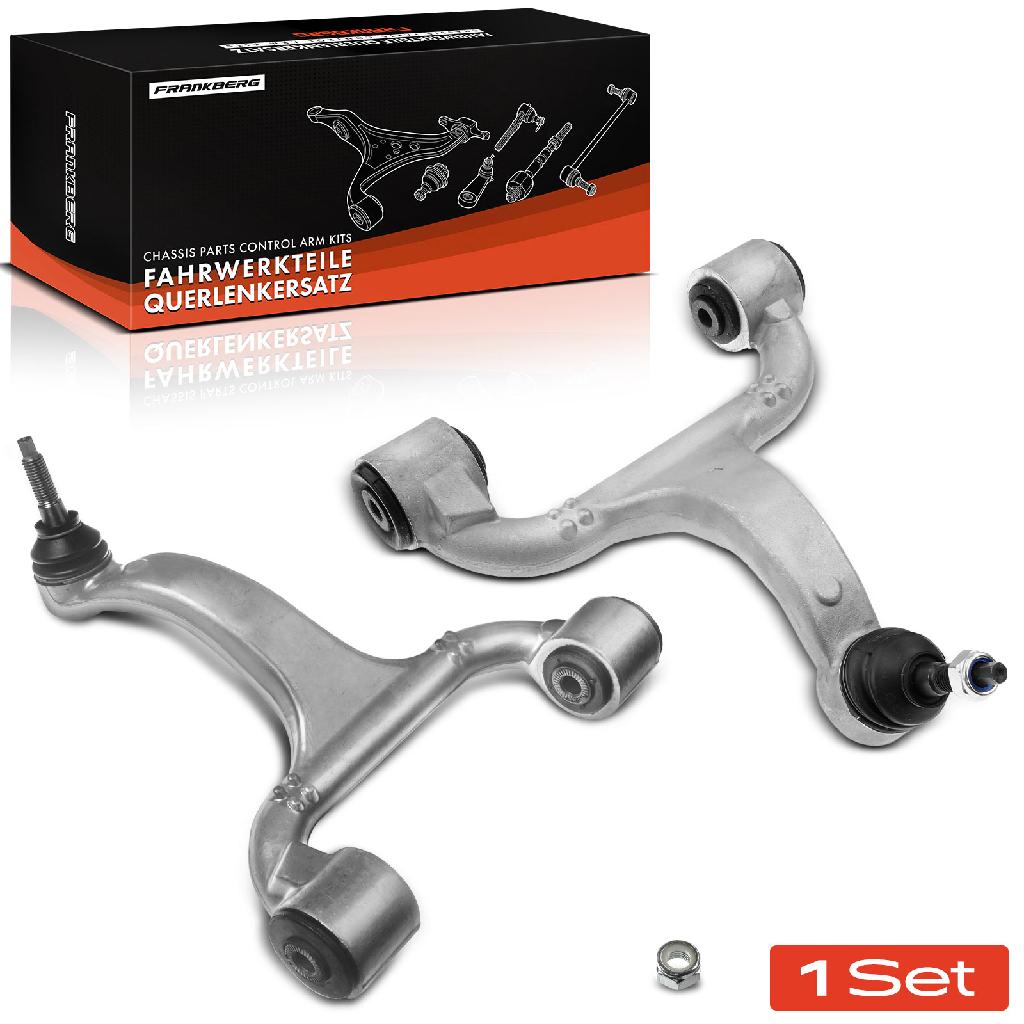 1x Querlenker Satz Vorderachse für Mercedes-Benz M-Klasse W163 2.3L 2.7L 3.7L 4.0L 4.3L 5.0L 5.4L 1998-2005