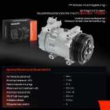 1x Klimakompressor für Citroën C5 C8 Jumpy Fiat Doblo Peugeot 406 Alfa Romeo