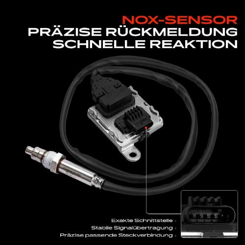 1x Nox Sensor Nitrogen Oxide Lamdasonde Katalysator für VW Golf VII Variant T-ROC Audi Skoda Seat Bild 1x Nox Sensor Nitrogen Oxide Lamdasonde Katalysator für VW Golf VII Variant T-ROC Audi Skoda Seat