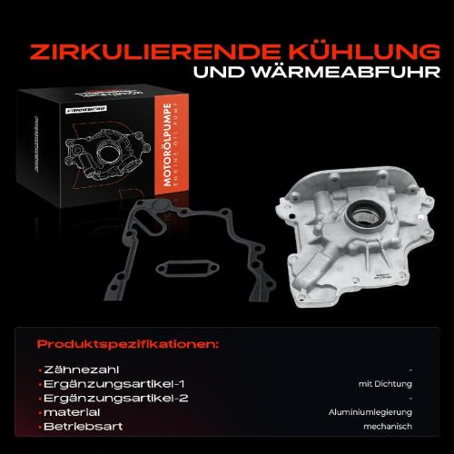 1x Ölpumpe für VW Golf III IV VI Polo 6N2 Skoda Fabia Seat Leon Arosa Audi Bild 1x Ölpumpe für VW Golf III IV VI Polo 6N2 Skoda Fabia Seat Leon Arosa Audi