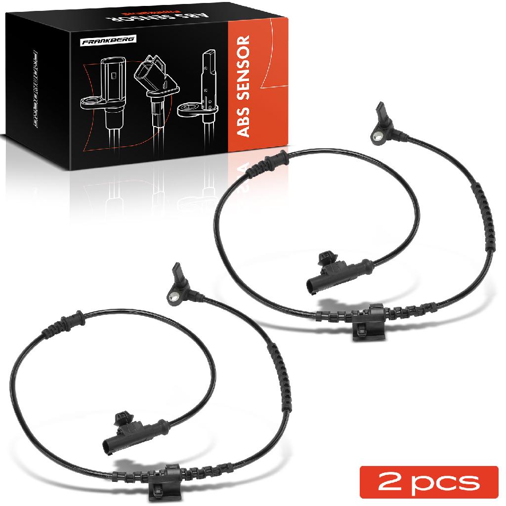 Frankberg 2x ABS Sensor Vorderachse beidseitig für Opel Meriva B MPV Van 1.2L 1.4L 1.6L 1.7L 2010-2017