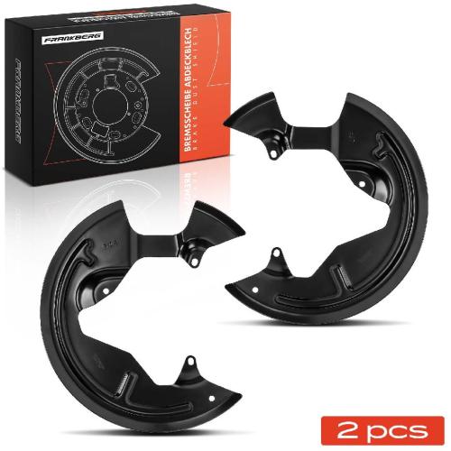 2x Ankerblech Bremsscheibe Vorderachse Beidseitig für Renault Micra III Note Clio III Modus/Grand Modus Bild 2x Ankerblech Bremsscheibe Vorderachse Beidseitig für Renault Micra III Note Clio III Modus/Grand Modus