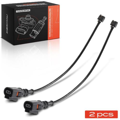 Frankberg 2x Warnkontakt Bremsbelagverschleiß Vorderachse für VW Golf IV Audi TT Porsche 911 Bild Frankberg 2x Warnkontakt Bremsbelagverschleiß Vorderachse für VW Golf IV Audi TT Porsche 911
