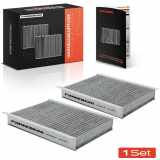 2x Innenraumfilter Aktivkohle für Jeep Renegade Fiat 500X Alfa Romeo Tonale