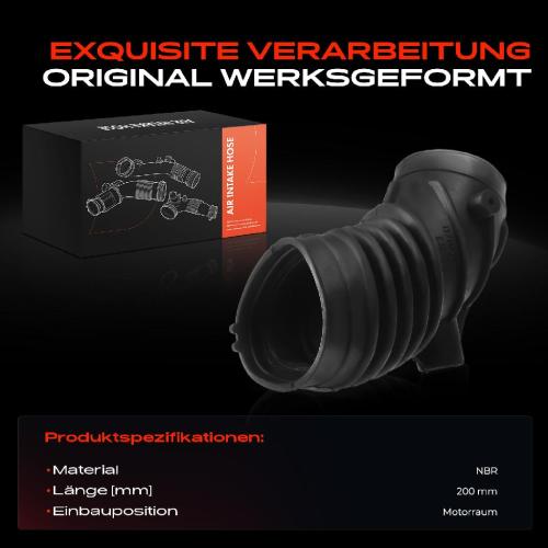 1x Ansaugschlauch, Luftfilter für BMW 3er Compact Coupe E36 1992-1995 Bild 1x Ansaugschlauch, Luftfilter für BMW 3er Compact Coupe E36 1992-1995