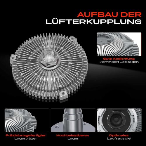 1x Lüfterkupplung Kühlerlüfte für BMW 3er E46 5er E34 7er E32 Z3 E36 Bild 1x Lüfterkupplung Kühlerlüfte für BMW 3er E46 5er E34 7er E32 Z3 E36