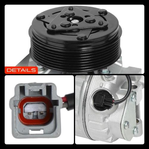 1x Klimakompressor für Nissan X-Trail Renault Laguna III 2.0L 3.0L 2007-2015 Bild 1x Klimakompressor für Nissan X-Trail Renault Laguna III 2.0L 3.0L 2007-2015