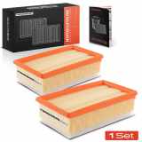 Frankberg 2x Luftfilter Filtereinsatz für Renault Clio 2 3 BR0/1 CR0/1 1.5 1.6 2.0