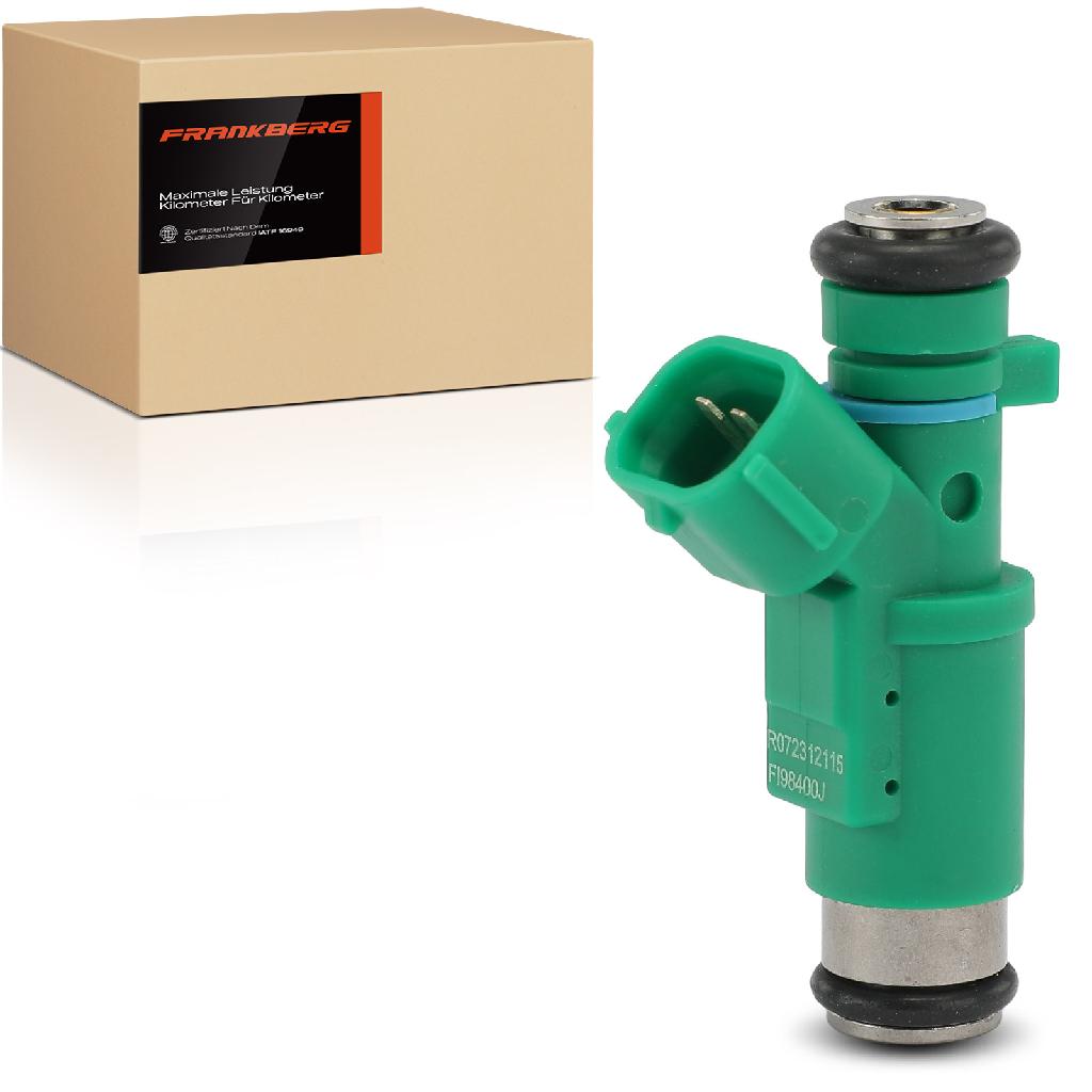 Frankberg 1x Einspritzventil Einspritzdüse für Citroën C2 C3 Peugeot 206 207 1.1L 1.4L