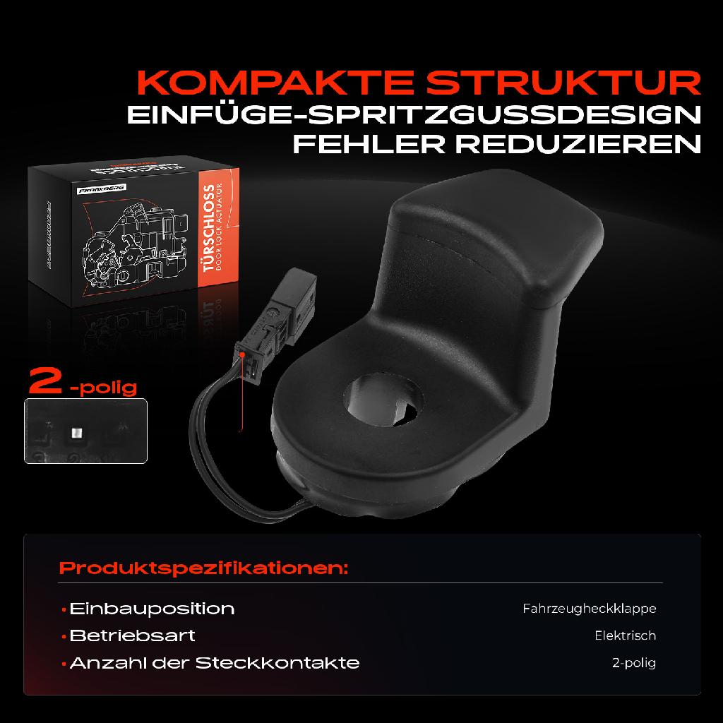 1x Türschloss Fahrzeugheckklappe für BMW 3er E46 E91 5er Touring E61