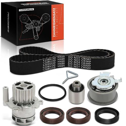 Frankberg 1x Zahnriemensatz Zahnriemen Wasserpumpe für VW Golf V Polo Skoda Fabia Seat Ibiza Bild Frankberg 1x Zahnriemensatz Zahnriemen Wasserpumpe für VW Golf V Polo Skoda Fabia Seat Ibiza