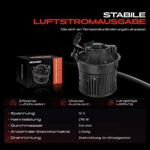 Frankberg 1x Gebläsemotor Innenraumgebläse für Citroën C3 II III Peugeot 208 Bild Frankberg 1x Gebläsemotor Innenraumgebläse für Citroën C3 II III Peugeot 208