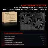 1x Motorkühller Einfachlüfter ohne Kühlerlüfterrahmen Opel Astra H L48 Zafira Family B 1.6L-1.9L