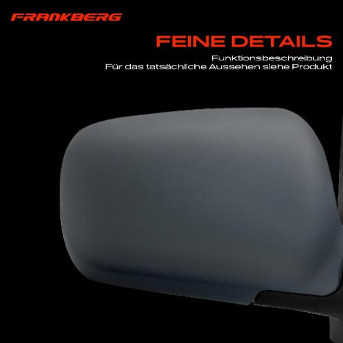Frankberg 1x Außenspiegel Rechts für VW Polo Classic Van Kasten Kombi Variant 6V2 6V5 Bild Frankberg 1x Außenspiegel Rechts für VW Polo Classic Van Kasten Kombi Variant 6V2 6V5