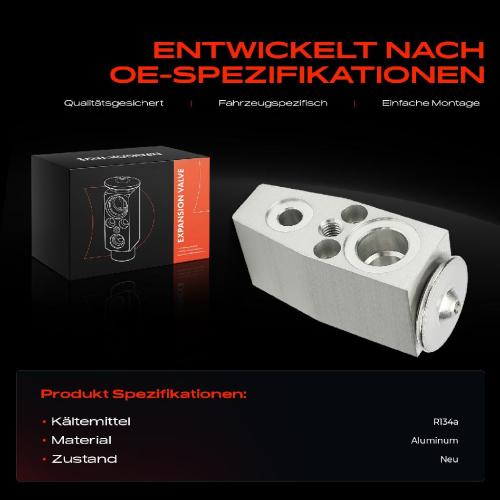 1x Expansionsventil Klimaanlage für Ford C-Max II DXA/CB7 DXA/CEU 2.0L 2013-2015 Bild 1x Expansionsventil Klimaanlage für Ford C-Max II DXA/CB7 DXA/CEU 2.0L 2013-2015