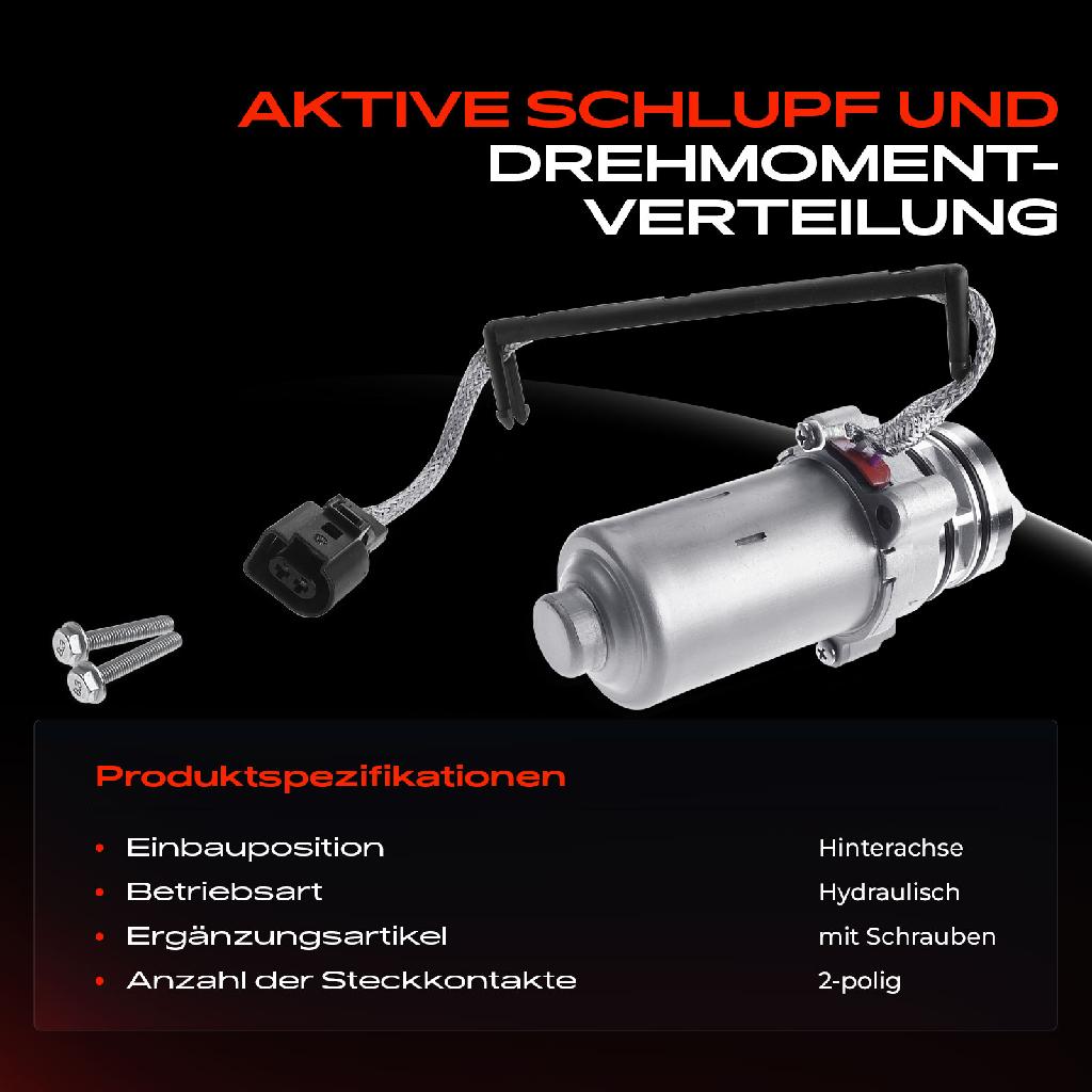 1x Lamellenkupplungspumpe für VW Golf 7 Audi A3 8V Seat Leon Skoda Octavia 3