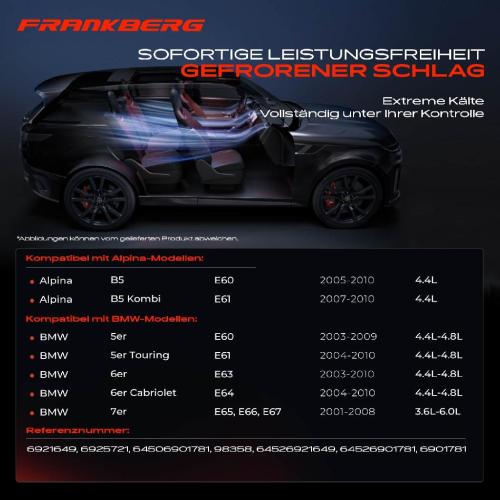 1x Klimakompressor für BMW 5er E60 E61 6er E63 7er E65 E66 E67 N62 Alpina Bild 1x Klimakompressor für BMW 5er E60 E61 6er E63 7er E65 E66 E67 N62 Alpina