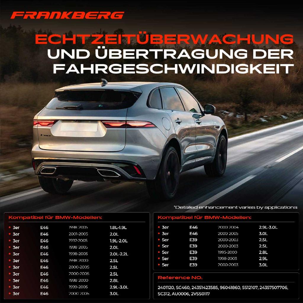 1x Geschwindigkeitssensor für BMW E46 316i 318d 330Ci E39 330Xi E53 E36