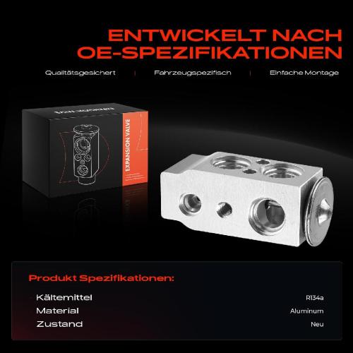 1x Expansionsventil Klimaanlage für KIA Carnival/Grand Carnival III VQ Cerato LD Bild 1x Expansionsventil Klimaanlage für KIA Carnival/Grand Carnival III VQ Cerato LD