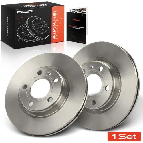 Frankberg 2x Bremsscheiben Vorderachse für VW Passat Variant Audi A4 Avant Cabriolet A8 Seat Exeo ST Bild Frankberg 2x Bremsscheiben Vorderachse für VW Passat Variant Audi A4 Avant Cabriolet A8 Seat Exeo ST