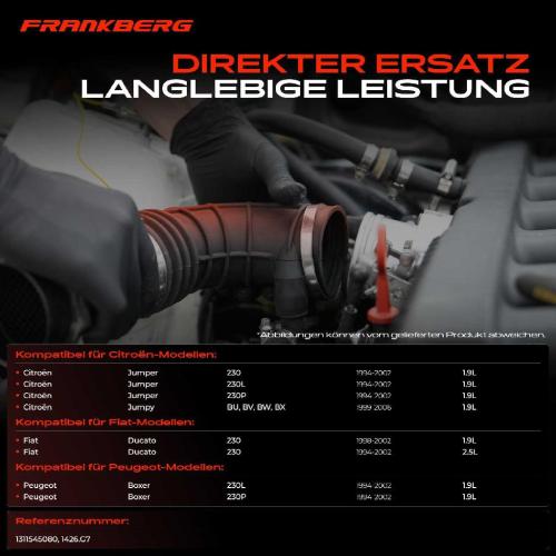 1x Ansaugschlauch, Luftfilter für Fiat Ducato Peugeot Boxer Citroën Jumper 1994-2002 Bild 1x Ansaugschlauch, Luftfilter für Fiat Ducato Peugeot Boxer Citroën Jumper 1994-2002