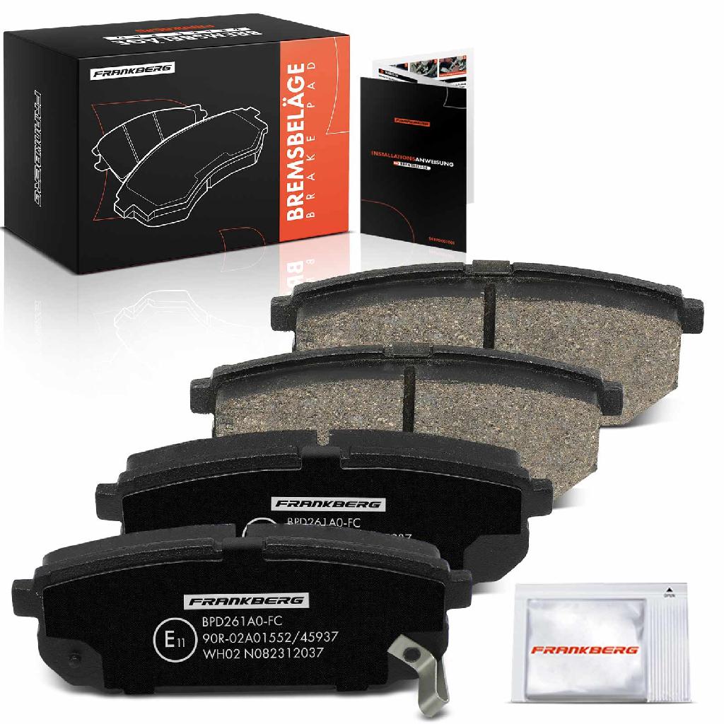 4x Bremsbeläge Hinterachse für KIA Sorento I JC 2.4L 2.5L 3.3L 3.5L 2002-2009