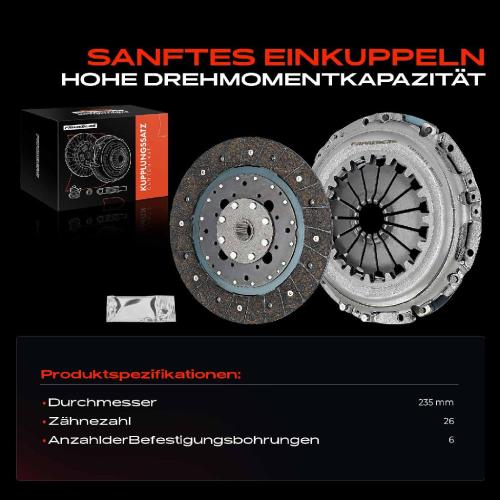 1x Kupplungssatz für Citroën C4 Grand Picasso I II MPV C5 III Break DS5 Peugeot 3008 5008 508 SW 1.6L Bild 1x Kupplungssatz für Citroën C4 Grand Picasso I II MPV C5 III Break DS5 Peugeot 3008 5008 508 SW 1.6L