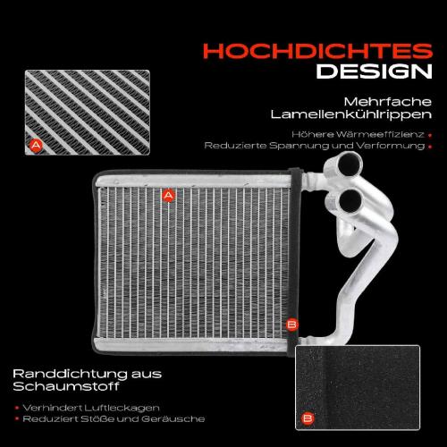 1x Wärmetauscher Innenraumheizung für Hyundai Elantra i30 GD KIA Cee'D JD 1.4L 1.6L Bild 1x Wärmetauscher Innenraumheizung für Hyundai Elantra i30 GD KIA Cee'D JD 1.4L 1.6L