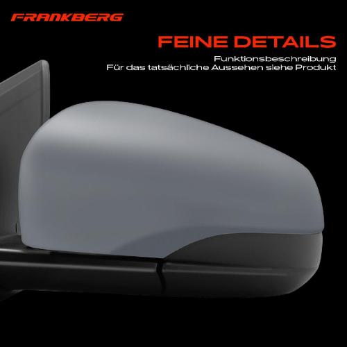 Frankberg 1x Außenspiegel Links für Opel Karl C16 Chevrolet Spark M400 1.0L 1.4L Bj ab 2015 Bild Frankberg 1x Außenspiegel Links für Opel Karl C16 Chevrolet Spark M400 1.0L 1.4L Bj ab 2015
