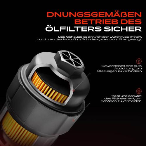 1x Ölfiltergehäuse für BMW 3er Cabriolet Compact Coupe 5er Touring Bild 1x Ölfiltergehäuse für BMW 3er Cabriolet Compact Coupe 5er Touring