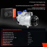 1x Klimakompressor für BMW F20 F21 3er F30 F80 5er F10 7er F01 F02 F03 F04