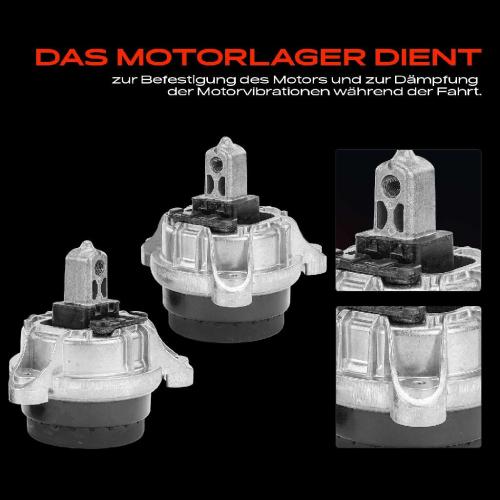 2x Motorlager Vorne für BMW 5er 6er 7er F01 F18 2.5L 3.0L 2008-2018 Bild 2x Motorlager Vorne für BMW 5er 6er 7er F01 F18 2.5L 3.0L 2008-2018