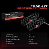 2x Fahrwerksfeder Hinterachse für Audi A2 8Z0 1.2L 1.4L 1.6L 2000-2005