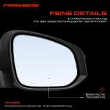 1x Außenspiegel Rechts für Toyota Hilux VII Pick-up N1 N2 N3 2.5L 3.0L 2005-2015