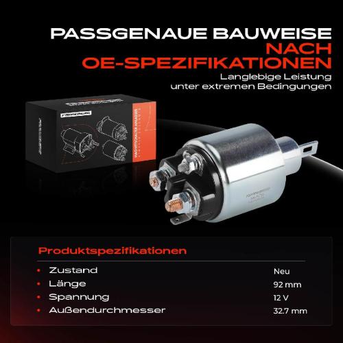 1x Magnetschalter Starter für Nissan Micra II K11 1.0L 1.3L 1992-2003 Bild 1x Magnetschalter Starter für Nissan Micra II K11 1.0L 1.3L 1992-2003