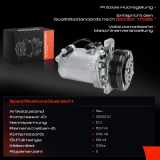 1x Klimakompressor für BMW 3er E46 5er E39 X3 E83 Z3 E36 1997-2007